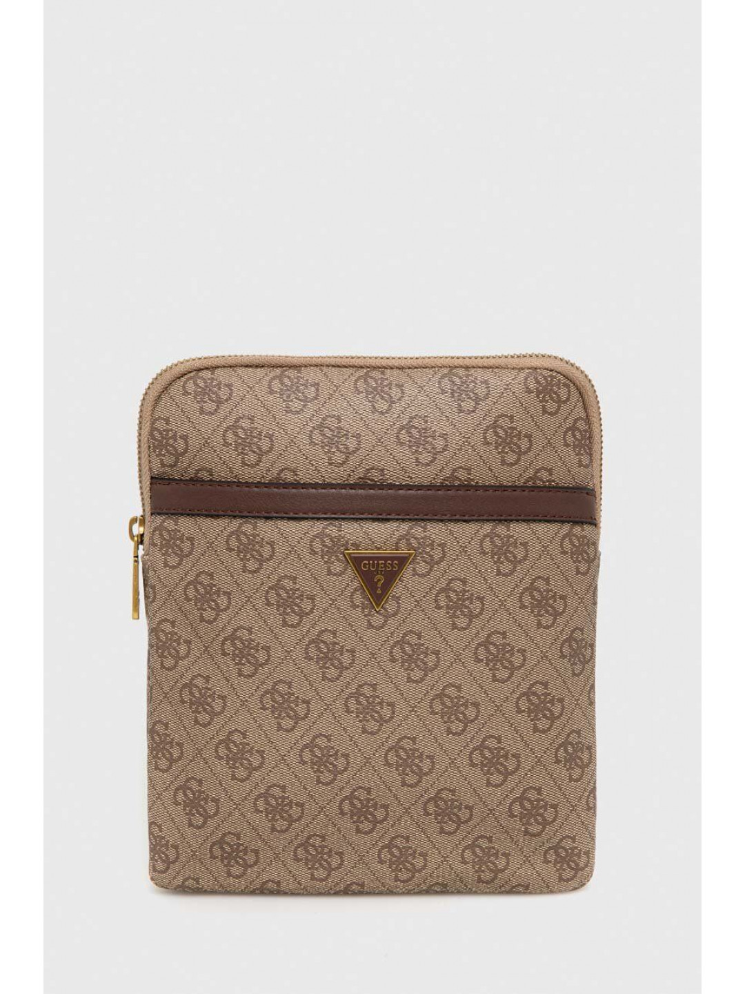 Ledvinka Guess VEZZOLA béžová barva HMEVZL P2223